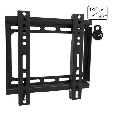 AMIKO Zidni nosač za TV prijemnik Wallmaster 14-37 FIX, 14"-37", 25 kg, 1D